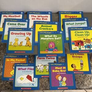 First Little Readers - Set Of 14 - Scholastic Books- Liza Charlesworth -Level B